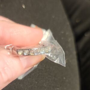 Silver Labradorite Ring